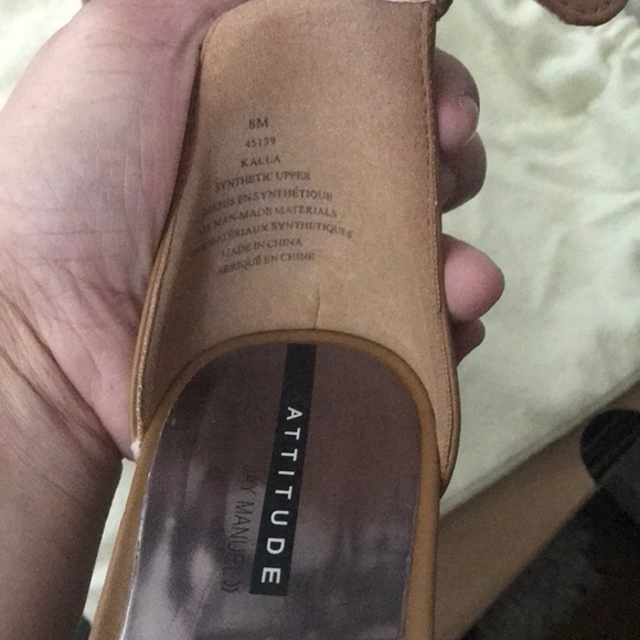 Attitude by Jay Manuel Sandals size 8 - Picture 4 of 4